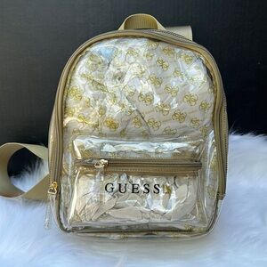 New GUESS Clear Small Backpack